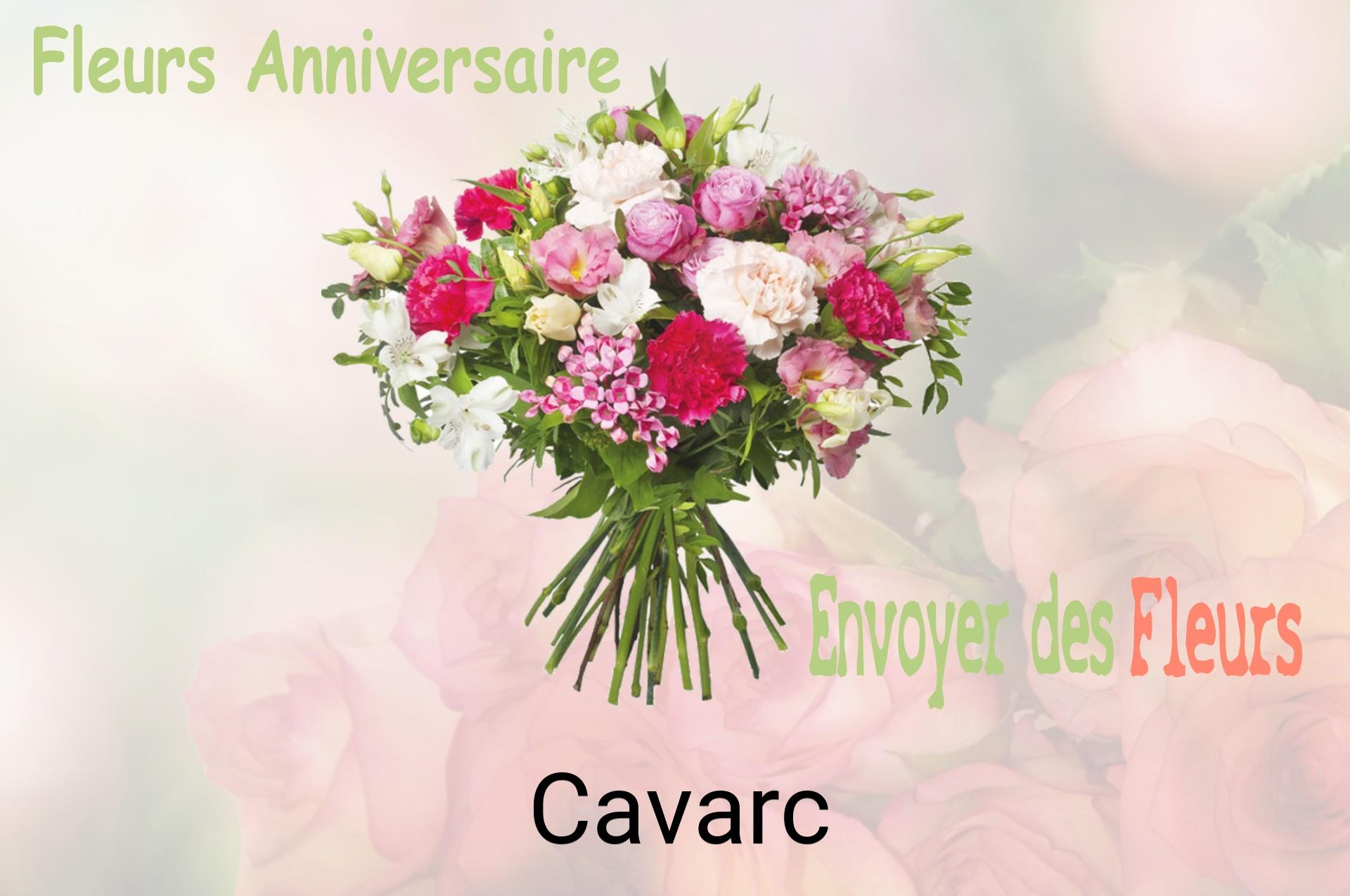 Bouquet de fleurs d’anniversaire livré à Cavarc