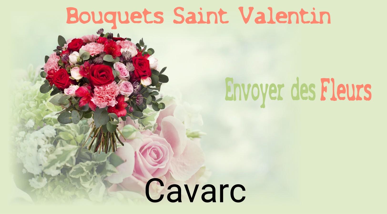 Roses de Saint-Valentin livrées à Cavarc